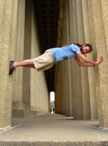 Garret Potter at the Parthenon in Nashville