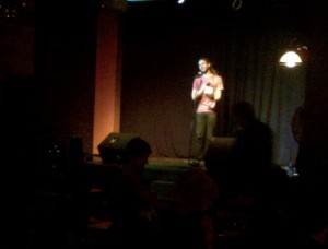 Garret at MO Poetry slam